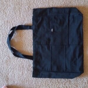 Zara cotton blend tote shoulder bag, worn once, EUC